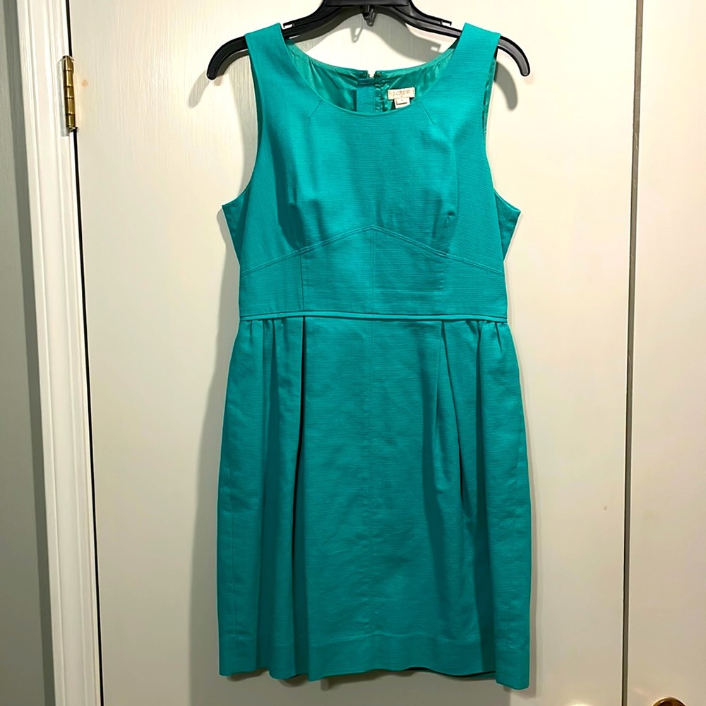 J Crew Turquoise Dress